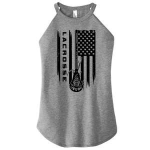 American Flag Lacrosse Apparel Lacrosse Women's Perfect Tri Rocker Tank