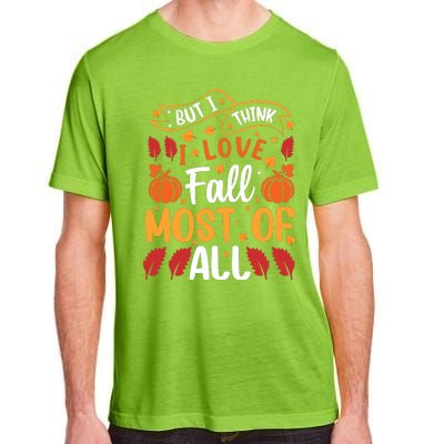 Autumn Fall Love Graphic Adult ChromaSoft Performance T-Shirt