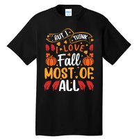 Autumn Fall Love Graphic Tall T-Shirt