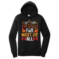 Autumn Fall Love Graphic Women's Pullover Hoodie