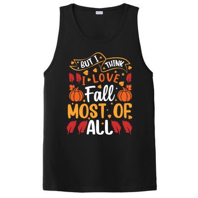 Autumn Fall Love Graphic PosiCharge Competitor Tank