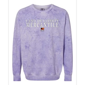 American Flag Liberty Ft Moultrie South Carolina Revolution Gift Colorblast Crewneck Sweatshirt