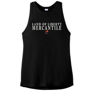 American Flag Liberty Ft Moultrie South Carolina Revolution Gift Ladies PosiCharge Tri-Blend Wicking Tank