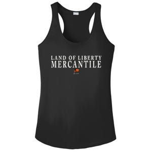 American Flag Liberty Ft Moultrie South Carolina Revolution Gift Ladies PosiCharge Competitor Racerback Tank