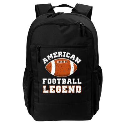 American Football Legend Graphic Daily Commute Backpack