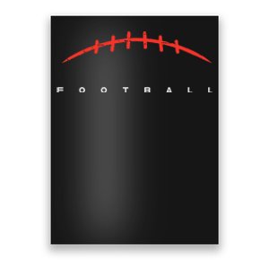 American Football Lines Cool Sports Poster