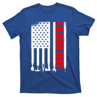 American Flag Labor Day Gift T-Shirt