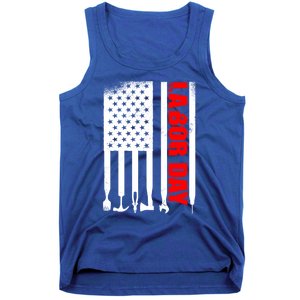 American Flag Labor Day Gift Tank Top