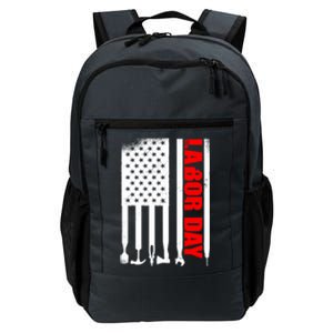 American Flag Labor Day Gift Daily Commute Backpack