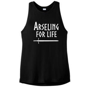 Arseling For Life Ladies PosiCharge Tri-Blend Wicking Tank