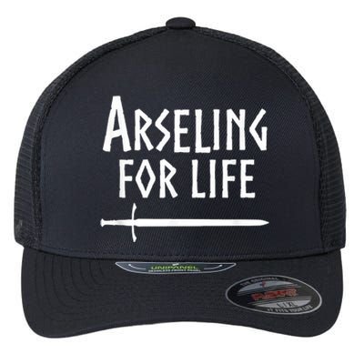 Arseling For Life Flexfit Unipanel Trucker Cap