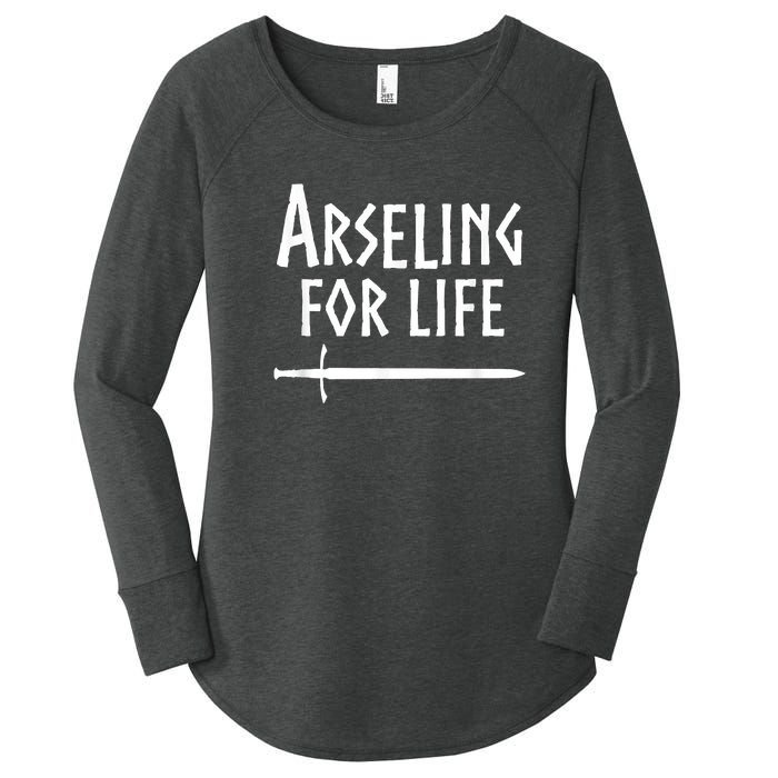 Arseling For Life Women's Perfect Tri Tunic Long Sleeve Shirt