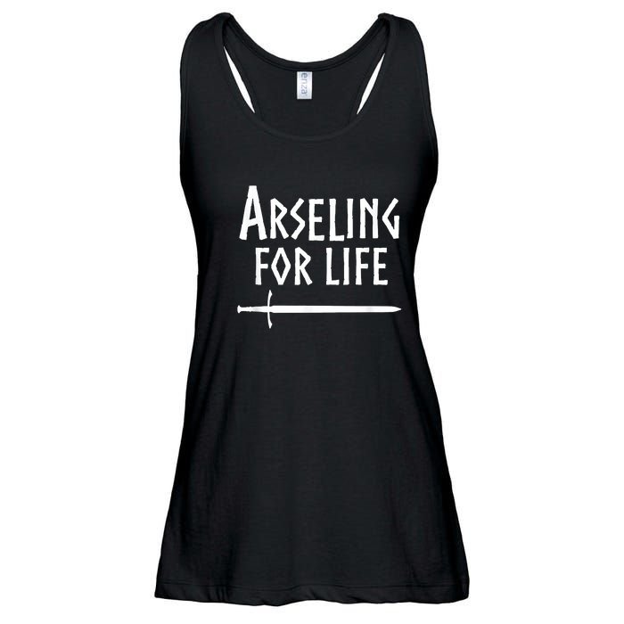 Arseling For Life Ladies Essential Flowy Tank