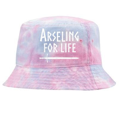 Arseling For Life Tie-Dyed Bucket Hat