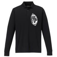 American Football Little Sister Biggest Fan Family Performance Long Sleeve Polo