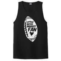 American Football Little Sister Biggest Fan Family PosiCharge Competitor Tank