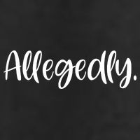 Allegedly Funny Lawyer 7 Panel Mesh Trucker Snapback Hat