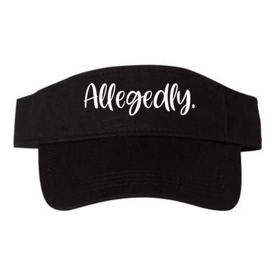 Allegedly Funny Lawyer Visor