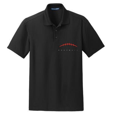 American Football Lines Cool Sports Player Dry Zone Grid Polo