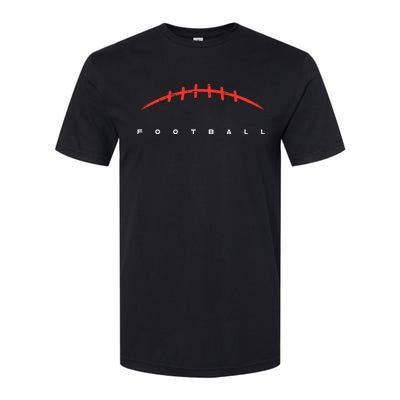 American Football Lines Cool Sports Player Softstyle CVC T-Shirt