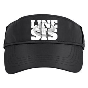 American Football Line Sis Player Support Gift Adult Drive Performance Visor