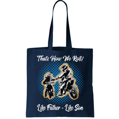 Awesome Father Like Son Dirt Bike Motocross Motorbike Bag