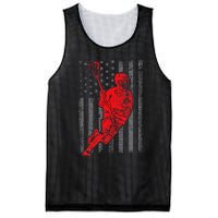 American Flag Lacrosse Usa Sport Mesh Reversible Basketball Jersey Tank