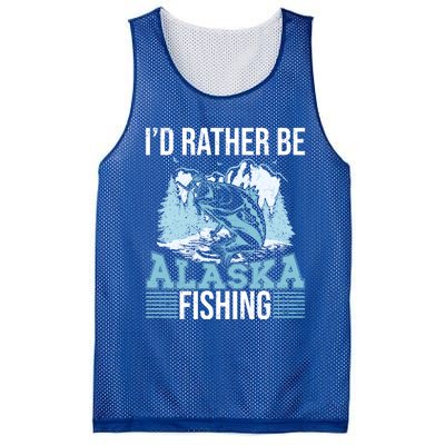 Alaska Fishing Lovers Alaskan Salmon Fish Gift Mesh Reversible Basketball Jersey Tank