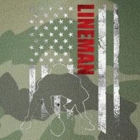 American Football Lineman Offensive Player Apparel Us Flag Legacy Tie Dye Trucker Hat