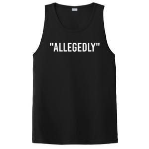 Allegedly Funny Lawyer Funny Attorney Lawyer Quote Cool Gift PosiCharge Competitor Tank