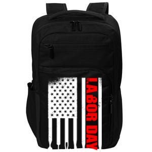 American Flag Labor Day Meaningful Gift Impact Tech Backpack