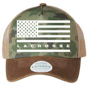 American Flag Lacrosse Apparel Gift Lacrosse Gift Legacy Tie Dye Trucker Hat