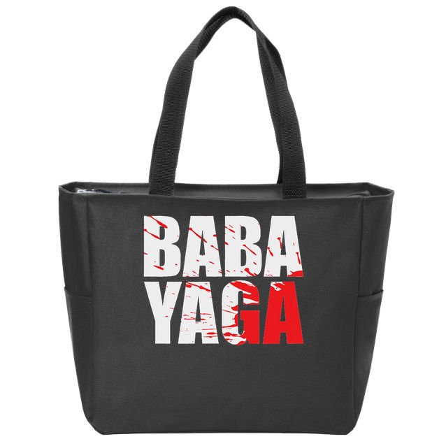 Action Film Lovers Baba Yaga Gear Zip Tote Bag