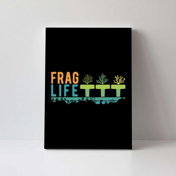 Aquarist Frag Life Coral Reef Saltwater Funny Aquarium Canvas