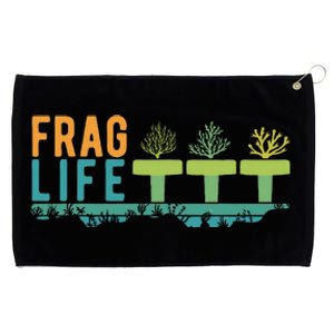 Aquarist Frag Life Coral Reef Saltwater Funny Aquarium Grommeted Golf Towel