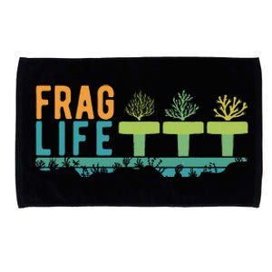 Aquarist Frag Life Coral Reef Saltwater Funny Aquarium Microfiber Hand Towel