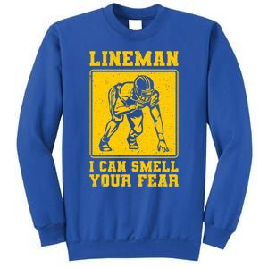 American Football Line Player Support Gift Sweatshirt