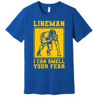 American Football Line Player Support Gift Premium T-Shirt