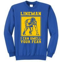 American Football Line Player Support Gift Tall Sweatshirt