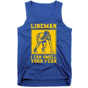 American Football Line Player Support Gift Tank Top