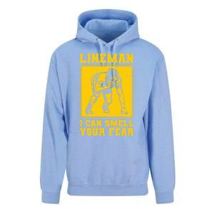 American Football Line Player Support Gift Unisex Surf Hoodie