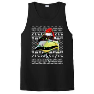 Angelfish Fish Lover Santa Hat Ugly Angelfish Christmas Gift PosiCharge Competitor Tank