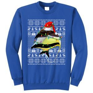 Angelfish Fish Lover Santa Hat Ugly Angelfish Christmas Gift Sweatshirt