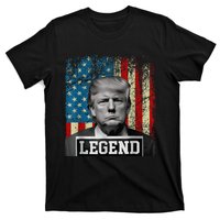 American Flag Legend Trump Mug Shot 2024 President T-Shirt