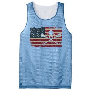 American Flag Lacrosse Usa Lax Player Gift Idea Great Gift Mesh Reversible Basketball Jersey Tank