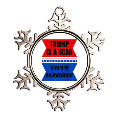 Antitrump Fun Laundry Detergent Vote Harris 2024 Metallic Star Ornament