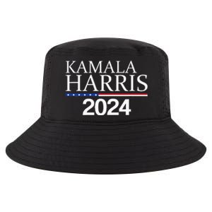 American Flag Logo Kamala Harris 2024 Cool Comfort Performance Bucket Hat