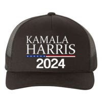 American Flag Logo Kamala Harris 2024 Yupoong Adult 5-Panel Trucker Hat