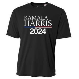 American Flag Logo Kamala Harris 2024 Cooling Performance Crew T-Shirt