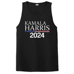 American Flag Logo Kamala Harris 2024 PosiCharge Competitor Tank